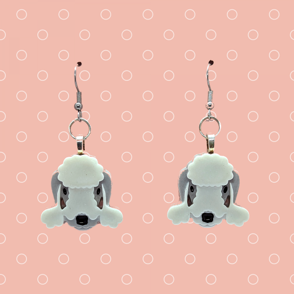 Bedlington Terrier Earrings