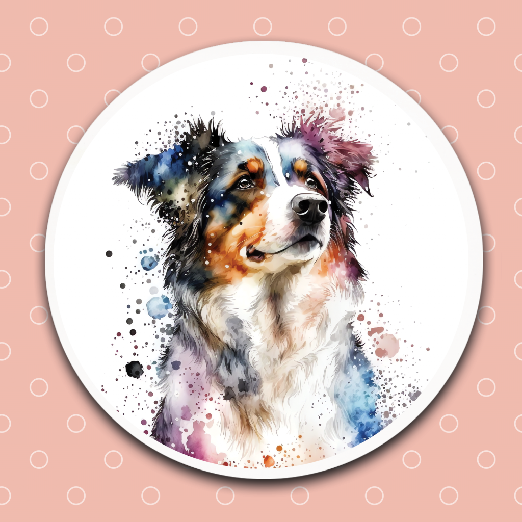 Border Collie (Design 3) - Emily and Woo