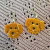 Groodle Earrings in Tan by Emily and Woo