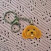 Cavoodle Keyring in Tan by Emily and Woo
